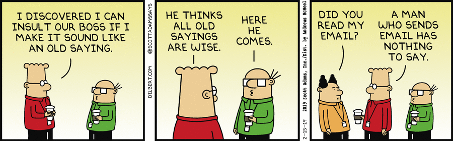 Dilbert Cartoon